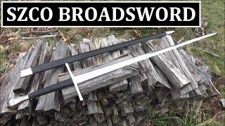 Szco Medieval Broadsword ($156) Review (Ronin Katana European #7 Two Handed Longsword)