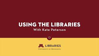 Using the Libraries