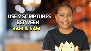 Use These 2 Scriptures When You Pray Between 3AM & 5AM