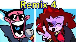 Friday Night Funkin' - Remix 4 | Rhythm Heaven Fever Minigame (FNF Mod) (Mommy/Pico/Skid/Spirit)