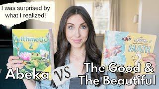 2nd Grade Math | Abeka vs. The Good and The Beautiful | Comparison & Flip Through Lesson Overview