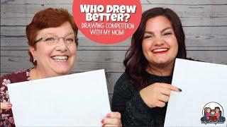 Cartoon Drawing Contest with My Mom - Usborne Books & More Drawing Books [Activity Books]