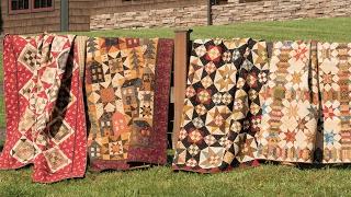 Favorite scrappy quilt patterns from Miss Rosie's Quilt Co.