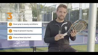 How to use 4ON Total Grip Spray| Padel Racket Australia