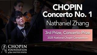 NATHANIEL ZHANG – Concerto No. 1 in E minor, Op. 11 (11th National Chopin Competition, finals)