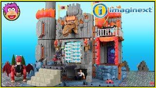 Imaginext Dragomont Castle - RetroReview - Imaginext Dragon Fortress Castle Knight Medieval Playset