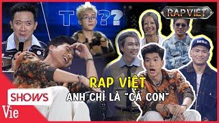 HIEUTHUHAI mới tới Rap Việt đã bị dí không thương tiếc, Karik cho mượn nón vàng | RAP VIỆT 2024