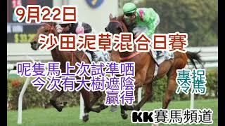 2024年9月22日沙田泥草混合日賽(專捉冷馬)