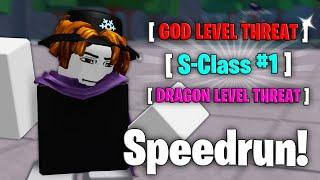 Speedrunning TOP #15 S-RANK is harder than i thought.. | The Strongest Battlegrounds ROBLOX