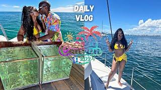 DAILY VLOG- Baecation in Mexico , Yatch Party, Snorkeling, Mexican Food