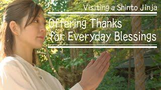 Visiting a Shinto Jinja: Offering Thanks for Everyday Blessings