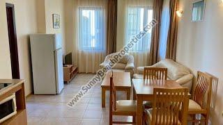 Furnished  2-bedroom 2-BA apartment for sale Rose Vllage 200m from Cacao Beach Sunny beach Bulgaria