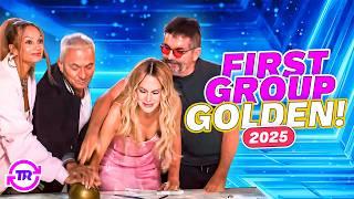 Judges SMASH Group GOLDEN BUZZER on BGT 2025 Episode 3 Auditions!