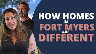 What are Differences in a Florida Home? Moving to Fort Myers