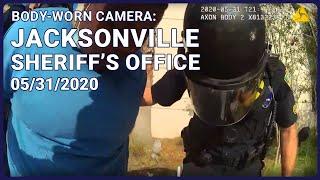 Jacksonville Sheriff’s Office Lawsuit / Protest Arrests -1 6 2 AXON Body Video 2020 05 31 1734 14198