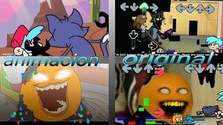 TOM.EXE glitch x CORRUPTED_SLICED animacion vs original