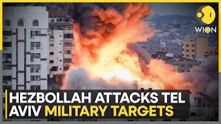 Israel-Hezbollah War: Hezbollah Launches Attack Drones at Tel Aviv Military Targets | WION News