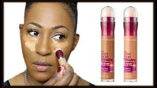 Maybelline Age Rewind Concealer Wear Test "New Shades" +Tips & Tricks