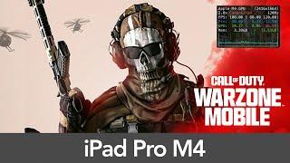 iPad Pro 11" (M4) COD - Warzone Mobile - Performance