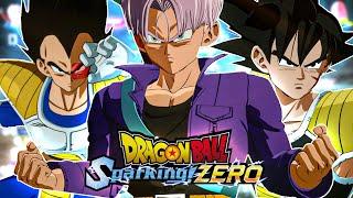 Formei um TIME só com SAIYAJINS pra JOGAR ONLINE | Dragon Ball: SPARKING! Zero