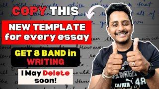 IELTS Writing - One Template for Every Essay | Get 8 Band in Writing | Skills IELTS