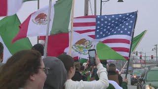 QC Latino community holds 'A Day Without Immigrants' protest in Moline