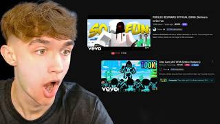 I Reacted To VIRAL Roblox Bedwars Songs..