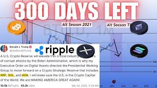 Ripple XRP 300 Days LEFT | Crypto Strategic Reserve BTC ETH ADA SOL XRP Crypto News