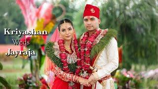 Kriyashan Weds Jayraja  Nepali Full Wedding Video