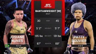 Patty Bouvier vs. Josiane Nunes - EA Sports UFC 5 - Epic Fight