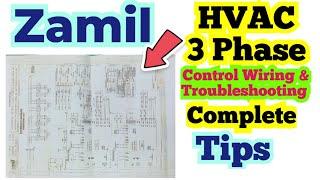 Zamil HVAC 3 Phase Control Wiring & Troubleshooting Complete Tips || @v.techsolution