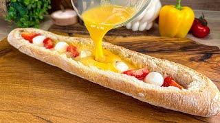 Ein geniales Baguette-Rezept mit Füllung, das Sie heute unbedingt ausprobieren müssen!