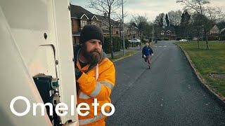 BARRY VS. THE BINMAN | Omeleto