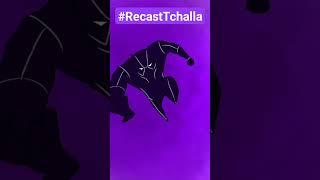 Recast T'challa Marvel #wakandaforever #blackpanther #marvel #recasttchalla