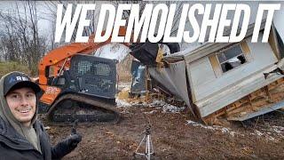 Scrapping a Mobile Home at my Storage Facility | @rollingops