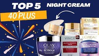 Best Anti Aging Night Cream For 40plus| Best Day & Night Cream For Anti Aging #skincare