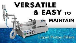 How Liquid Piston Fillers Work - JORESTECH High Accuracy Volumetric Piston Filler