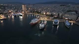 Piraeus Port of Athens Greece