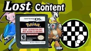 Lost Content: Pokemon Event Cartridges