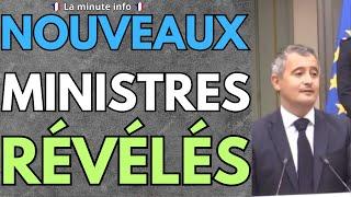 LES NOUVEAUX MINISTRES RÉVÉLÉS , QUE DES COPAINS DE MACRON ( DARMANIN , BORNE , VALLS , LOMBARD )