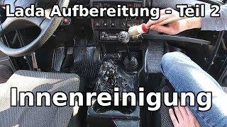 Auto Innenraum Reinigen - Extrembeispiel || Lada Niva Aufbereitung: Teil 2