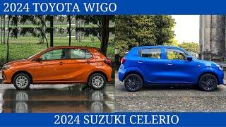 2024 Toyota Wigo Vs. 2024 Suzuki Celerio is The best small car Comparison