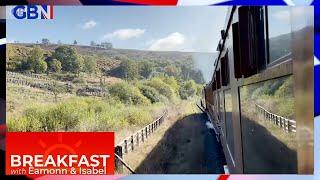 Steam locomotive Sir Nigel Gresley returns after a seven-year overhaul | Anna Riley reports