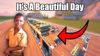 It's A Beautiful Day (Fortnite Patchwork Cover)