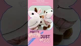 Teddy Daddy Cow soft toy stuffed animal plush toy for kids girls and boys