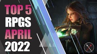 Top 5 NEW RPGs of APRIL - (Turn-based RPG, CRPG, JRPG and Action RPG)