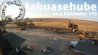 Mabuasehube Overland in a Defender 110 with a Todler, Lions, Leopards and a Jackal