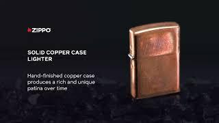 Zippo Classic Copper Case Lighter