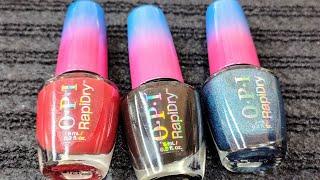 OPI Rapid Dry Polish Review & Demo ~ bitsofpolish