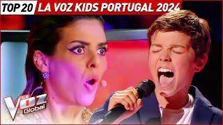 Most SHOCKING Blind Auditions of The Voice Kids Portugal 2024 